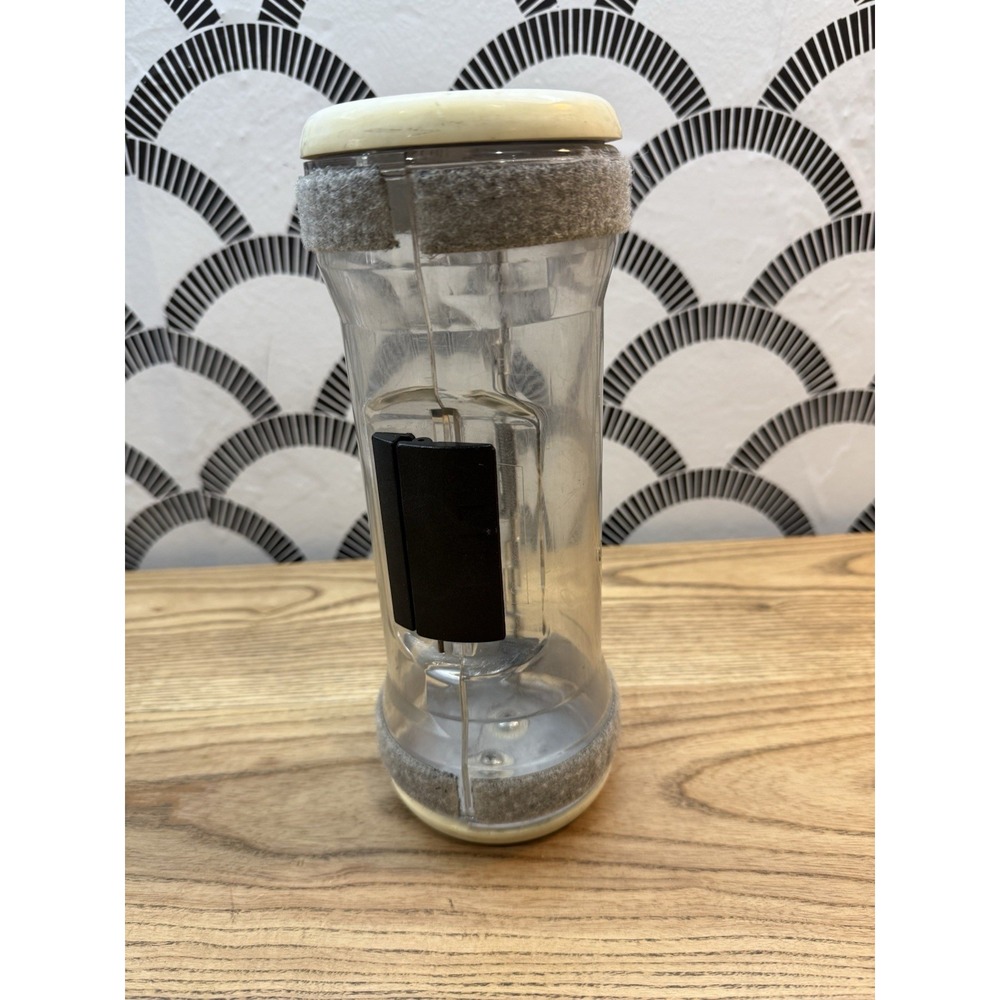 Used Bank Vat Tube Canister Vintage Teller Drive Thru Vacuum Transport 3.75x9.5"